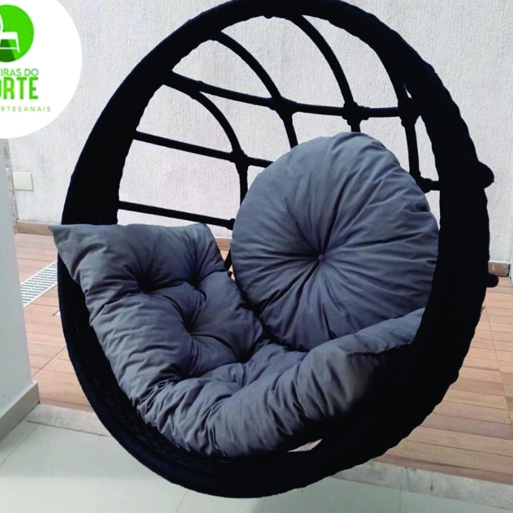 Conjunto de cadeiras em corda náutica para varanda em Manaus – Cadeiras do Norte